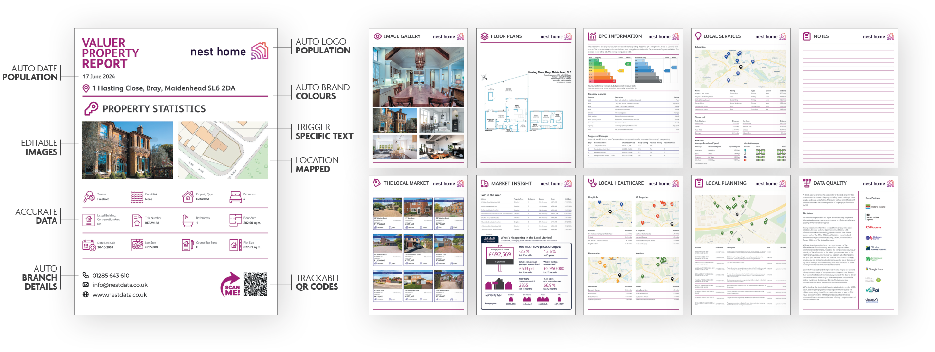 Nest Data - Detailed Property Reports Direct Mailing